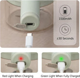 Rechargeable 4 in 1 Electric Vegetable Cutter. KSA.D