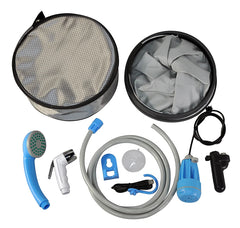 Portable Outdoor Shower with Bucket – Complete Camping & Travel Shower Kit
