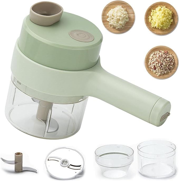 Rechargeable 4 in 1 Electric Vegetable Cutter. KSA.D