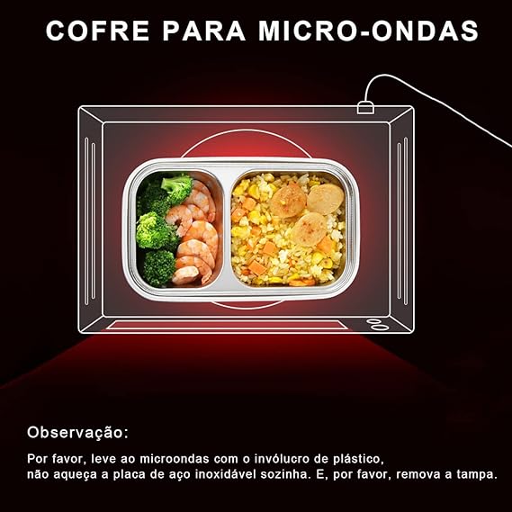 Leak-Proof Meal Prep Lunch Box. KSA.D