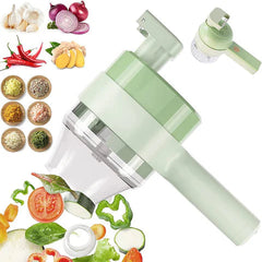 Rechargeable 4 in 1 Electric Vegetable Cutter. KSA.D